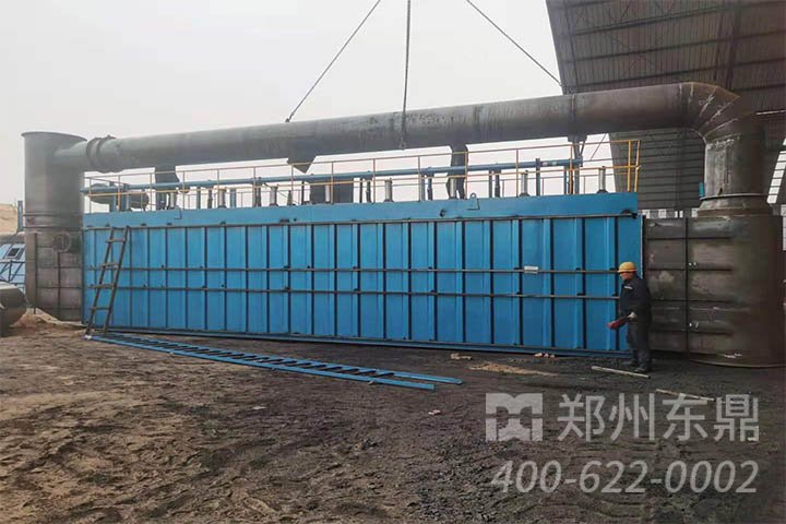 大型煤泥烘干機設備安裝現(xiàn)場